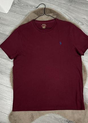 Чоловіча оригінальна бавовняна футболка polo ralph lauren