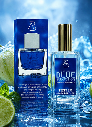Парфум чоловічий antonio banderas blue seduction 60мл