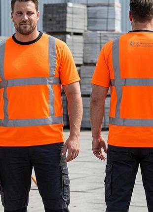 Нова сигнальна футболка tricorp safety xxl (з вентиляцією)