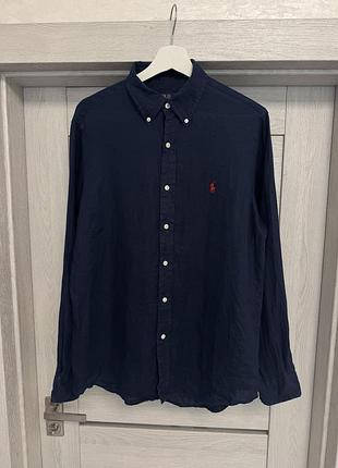 Сорочка ralph lauren льон