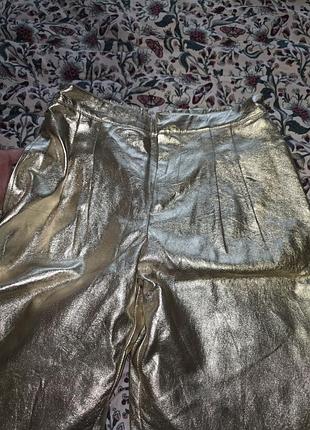 Штани, екошкіра, zara