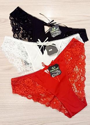 Жіночі трусики сліпи мереживні coeur joie 2217
