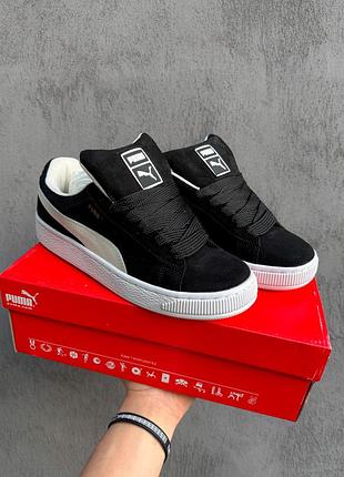 Puma suede xl classic black/white
