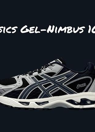 Asics gel-nimbus 10.1 grey black navy