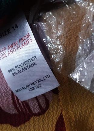 Новое платье в цветочный принт с запахом 7
