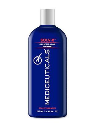 Шампунь для жирної шкіри голови solv-x