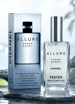 Парфум чоловічий chanel allure homme sport 60мл