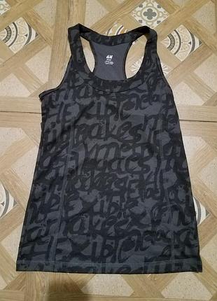 H&m майка спортивна xs
