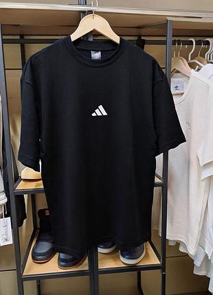 Оригинальная хлопковая футболка adidas future icons small logo/Mh2924