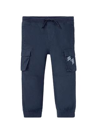 Штани cargo для хлопчика lupilu lidl 370786 116 см (5-6 years) темно-синій