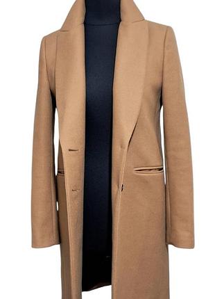 Пальто zara, 75% вовна, розмір s