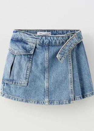Юбка-шроты zara разм.122