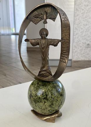 Колекційна статуетка христа спаситкля до 2000 річчя християнства