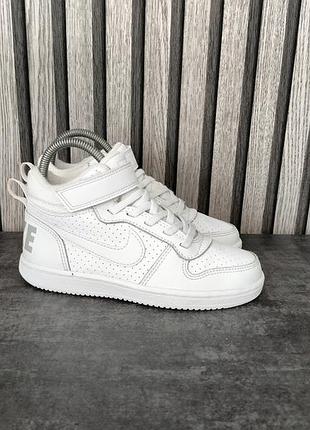 Кроссовки nike court borough mid 2.размер 30-й.