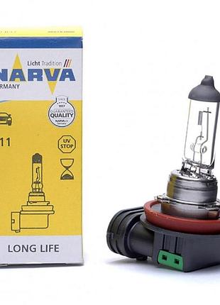 Галогеновая лампа narva h11 12v 55w pgj19-2