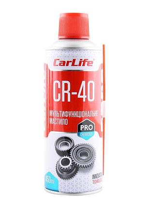 Смазка многофункциональная carlife cr-40 multifunctional lubricant 450мл