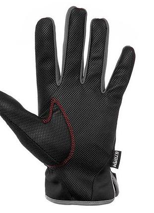 Перчатка intertool-storm из спандекса антискользящие touchscreen 10" 5
