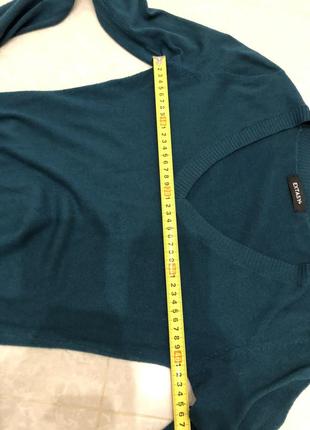 Светр темно-зеленого кольору 6