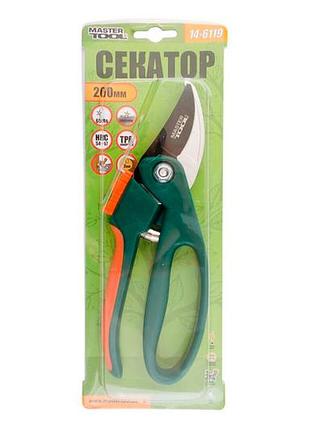 Секатор садовый mastertool 200 x 8 мм 2