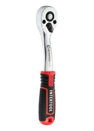 Набор инструмента на планке intertool 1/4" x 12 ед. storm 4