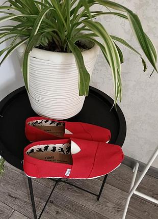 Актуальні трендові мокасини toms р.40