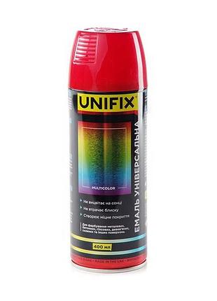Эмаль универсальная unifix 400мл ral 3001 красный сигнальный