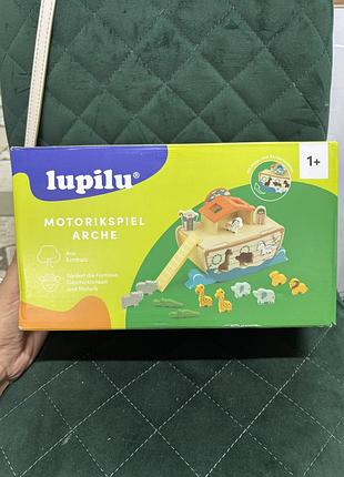 Деревʼяний ігровий набір lupilu (ноїв ковчег)