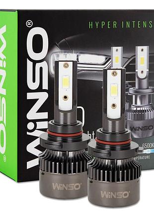 Автолампа winso led hв3(9005) 12/24v 50вт 5000лм 6500k csp3570 2шт
