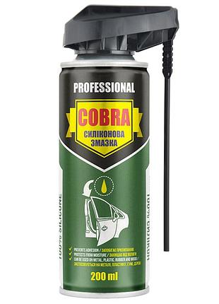 Змазка силіконова nowax silicone spray professional cobra 200мл