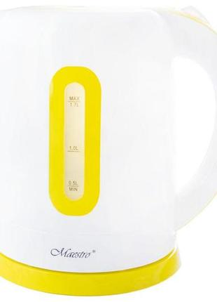 Електрочайник maestro mr-040-white