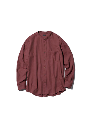 1+1=3! мужская хлопковая рубашка uniqlo