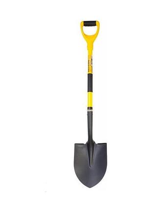 Лопата штикова mastertool 300 x 230 мм ручка фибергласс