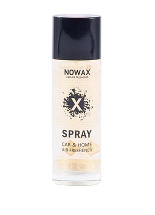 Ароматизатор nowax x spray peach, 50ml в виде спрея