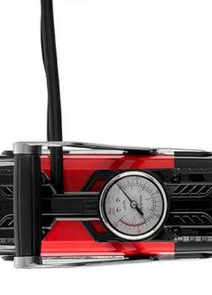 Компрессор автомобильный intertool 7бар x 40л/мин двухцилиндровый 8