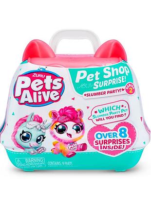 Интерактивный игровой набор pets alive серии "pet shop surprise" s2 - полторюшка-сплюшка