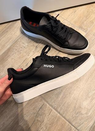 Чоловічі кеди hugo чорні
