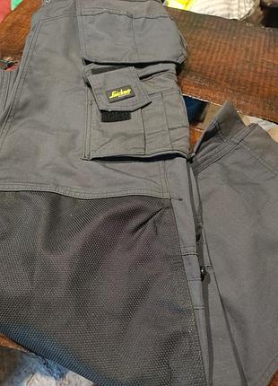 Профессиональные рабочие брюки snickers workwearна высокий рост) 6