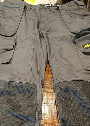 Профессиональные рабочие брюки snickers workwearна высокий рост) 2