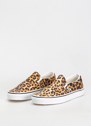 Леопардові сліпони кеди vans