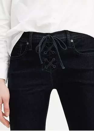 Ексклюзив джинси levi's made &amp; crafted lace up cigarette