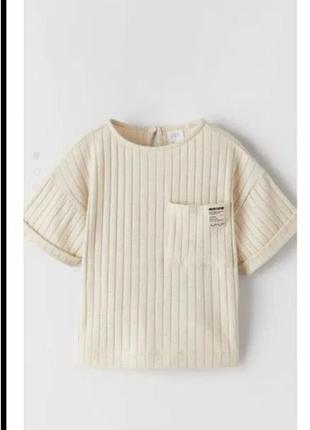 Футболка оверсайз zara