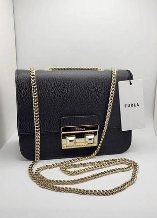 Furla bella mini crossbody жіноча брендова шкіряна сумка оригінал сумочка кросбоді фурла на подарунок дружині дівчині женская кожаная сумка оригинал