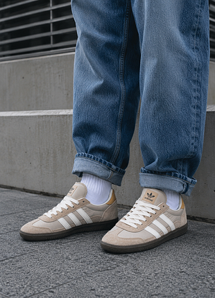 Мужские кроссовки светлые легкие удобные adidas wensley