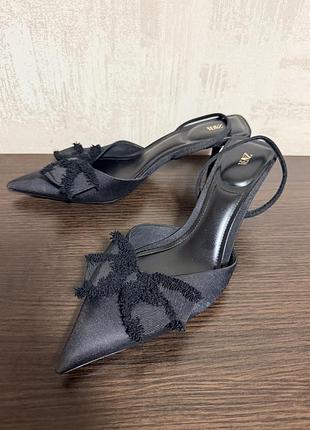 Туфлі чорні zara
