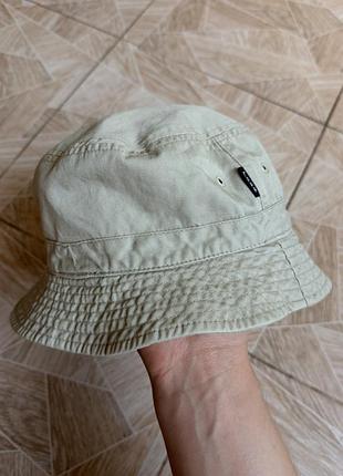 Панамка h&m logg kids bucket hat beige cotton sun hat size 140/152 youth unisex