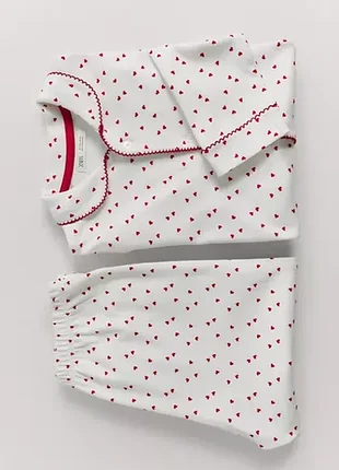 Піжама в сердечка zara