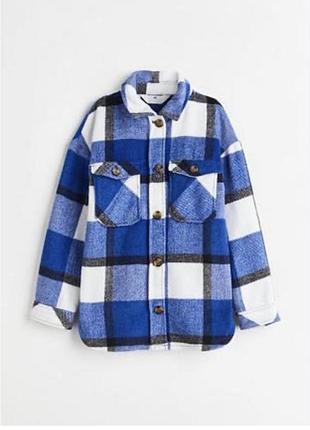 Сорочка куртка тепла h&m