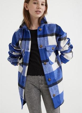 Сорочка куртка тепла h&m 9