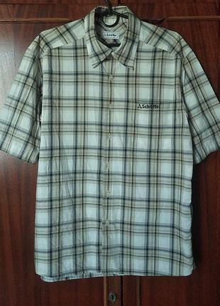 Мужская треккинговая рубашка schoffel, размер м