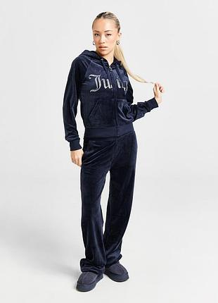 Костюм juicy couture велюровый темно синий, джути кутюр, джуты кутюр